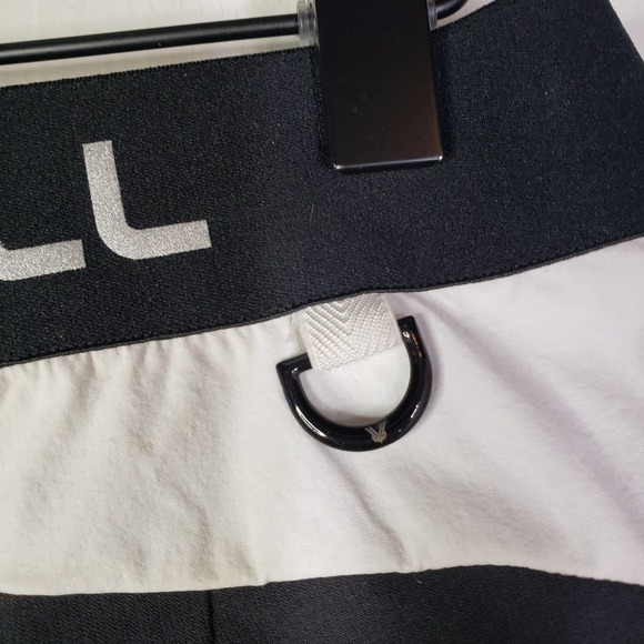 Nevermindall Corte Cut Slim Line Golf‎ Pant Women's S Black White - Picture 9 of 12